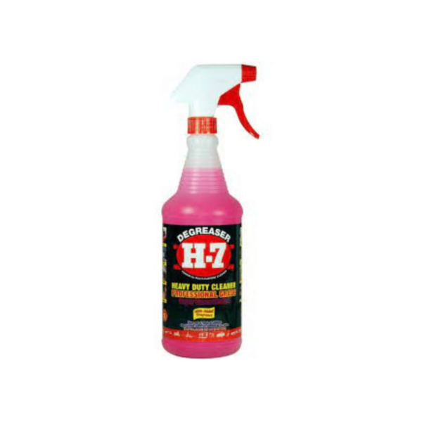 H-7 Heavy Duty Degreaser 32 oz Powerful Industrial Cleaner